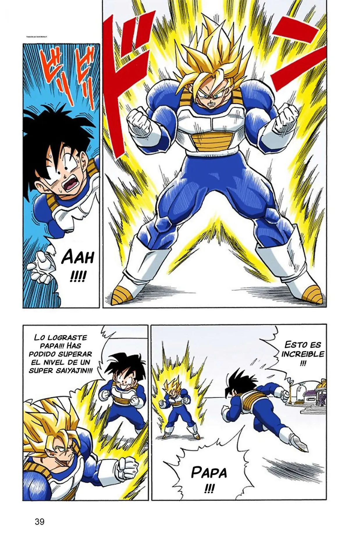 Dragon Ball Full Color Saiyan Arc Capítulo 19 en Línea - página 40