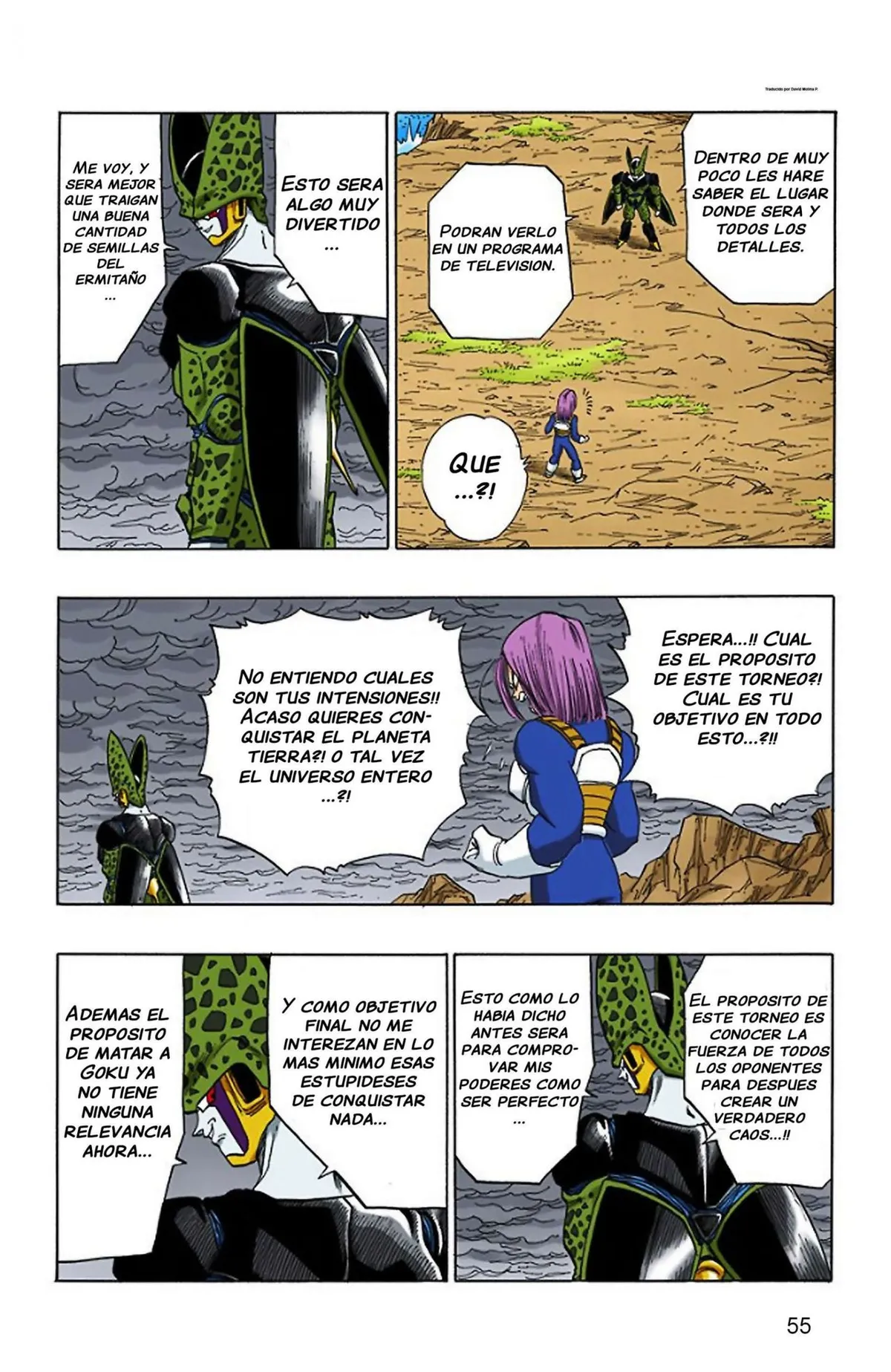 Dragon Ball Full Color Saiyan Arc Capítulo 19 en Línea - página 56