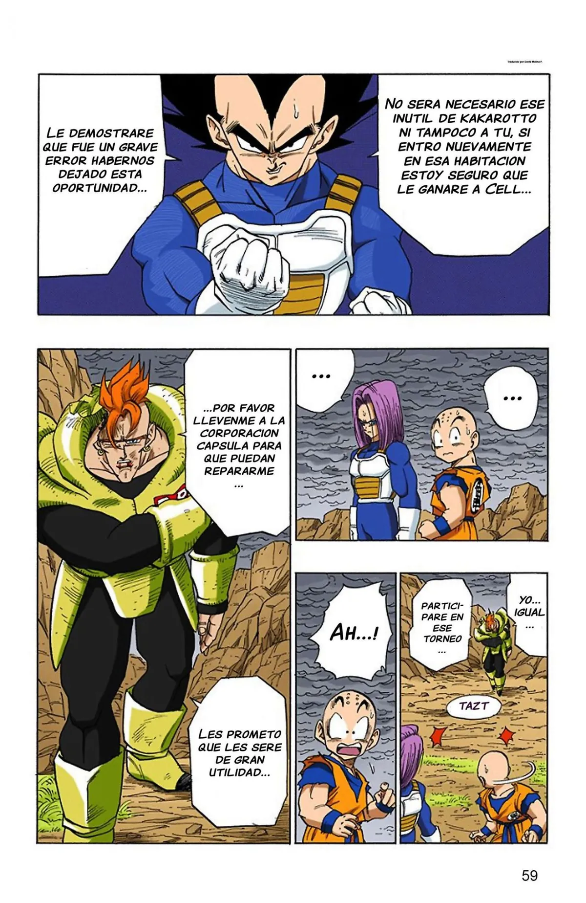 Dragon Ball Full Color Saiyan Arc Capítulo 19 en Línea - página 60