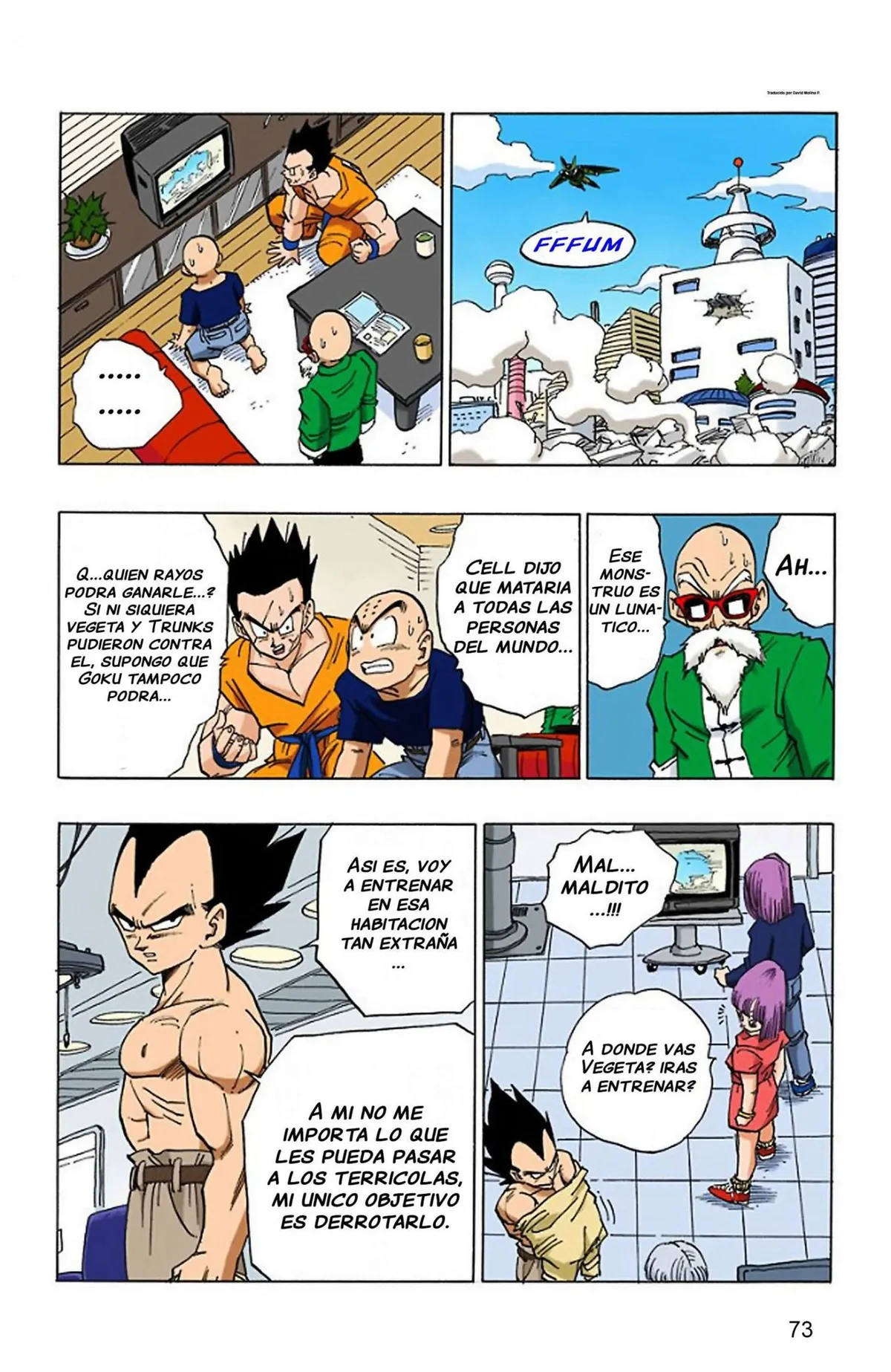 Dragon Ball Full Color Saiyan Arc Capítulo 19 en Línea - página 74