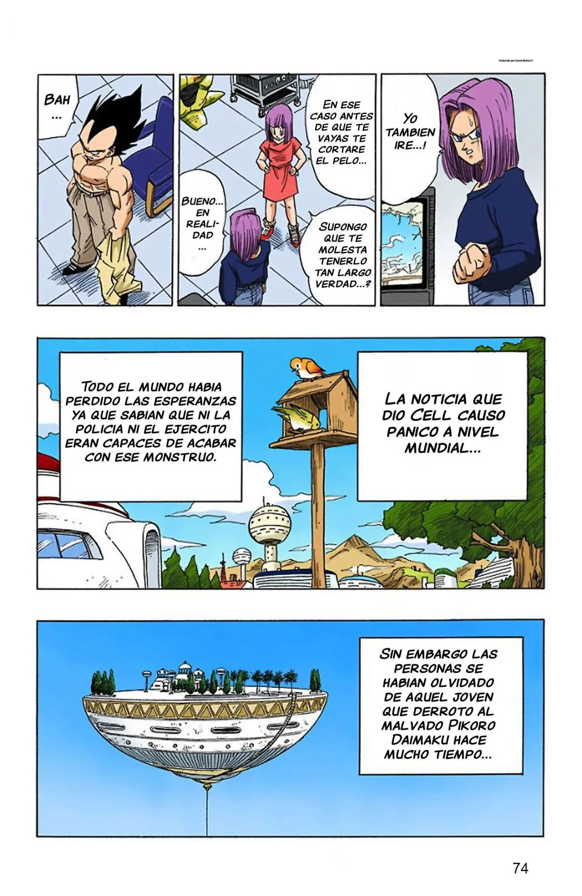 Dragon Ball Full Color Saiyan Arc Capítulo 19 en Línea - página 75