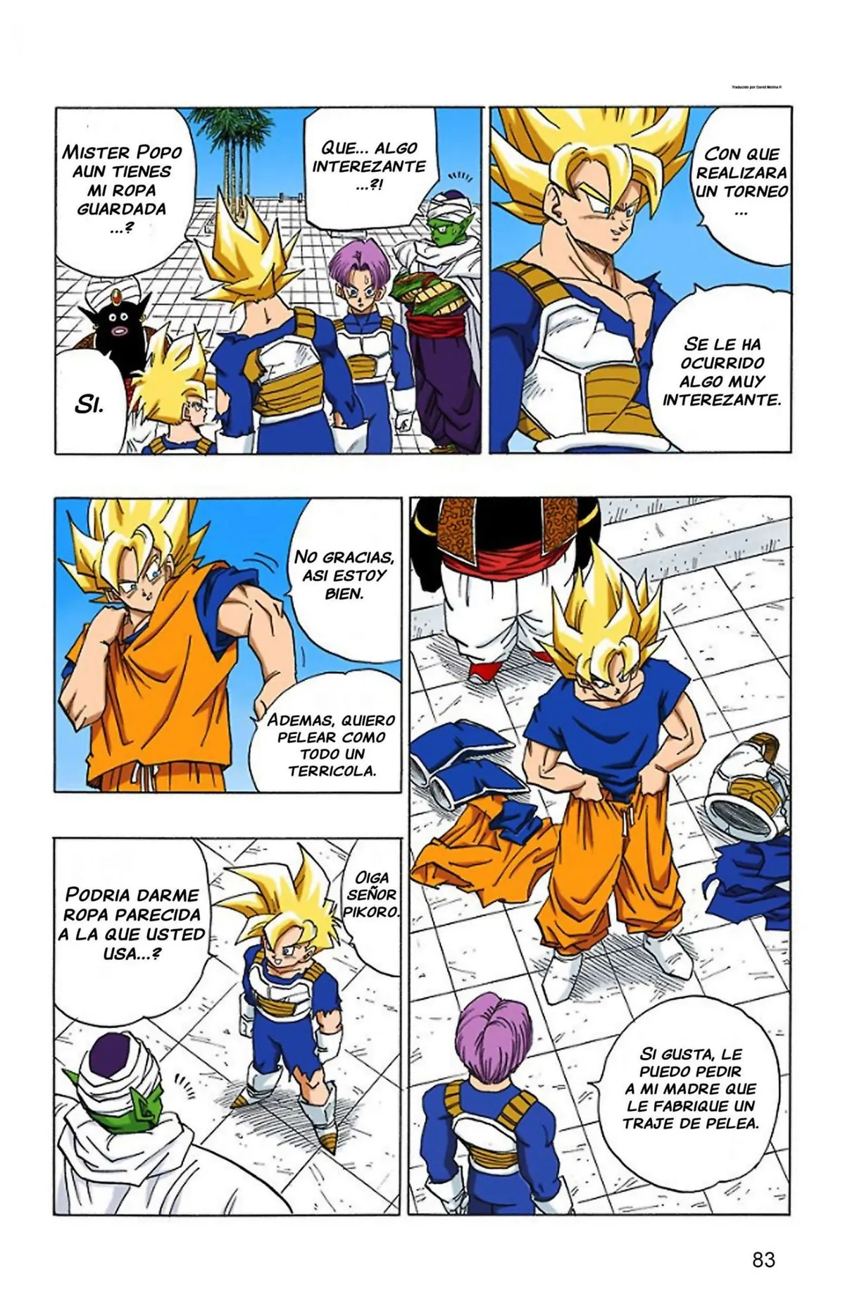 Dragon Ball Full Color Saiyan Arc Capítulo 19 en Línea - página 84