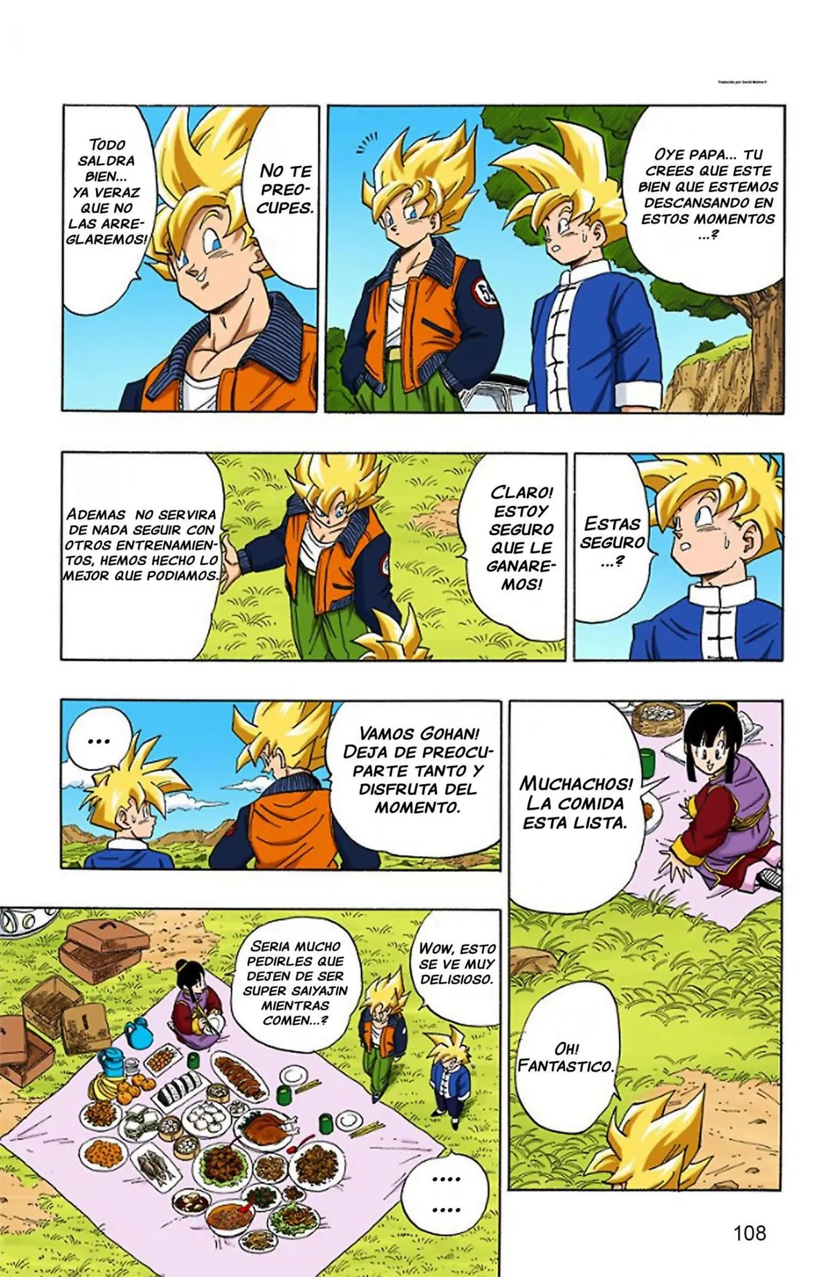 Dragon Ball Full Color Saiyan Arc Capítulo 19 en Línea - página 109