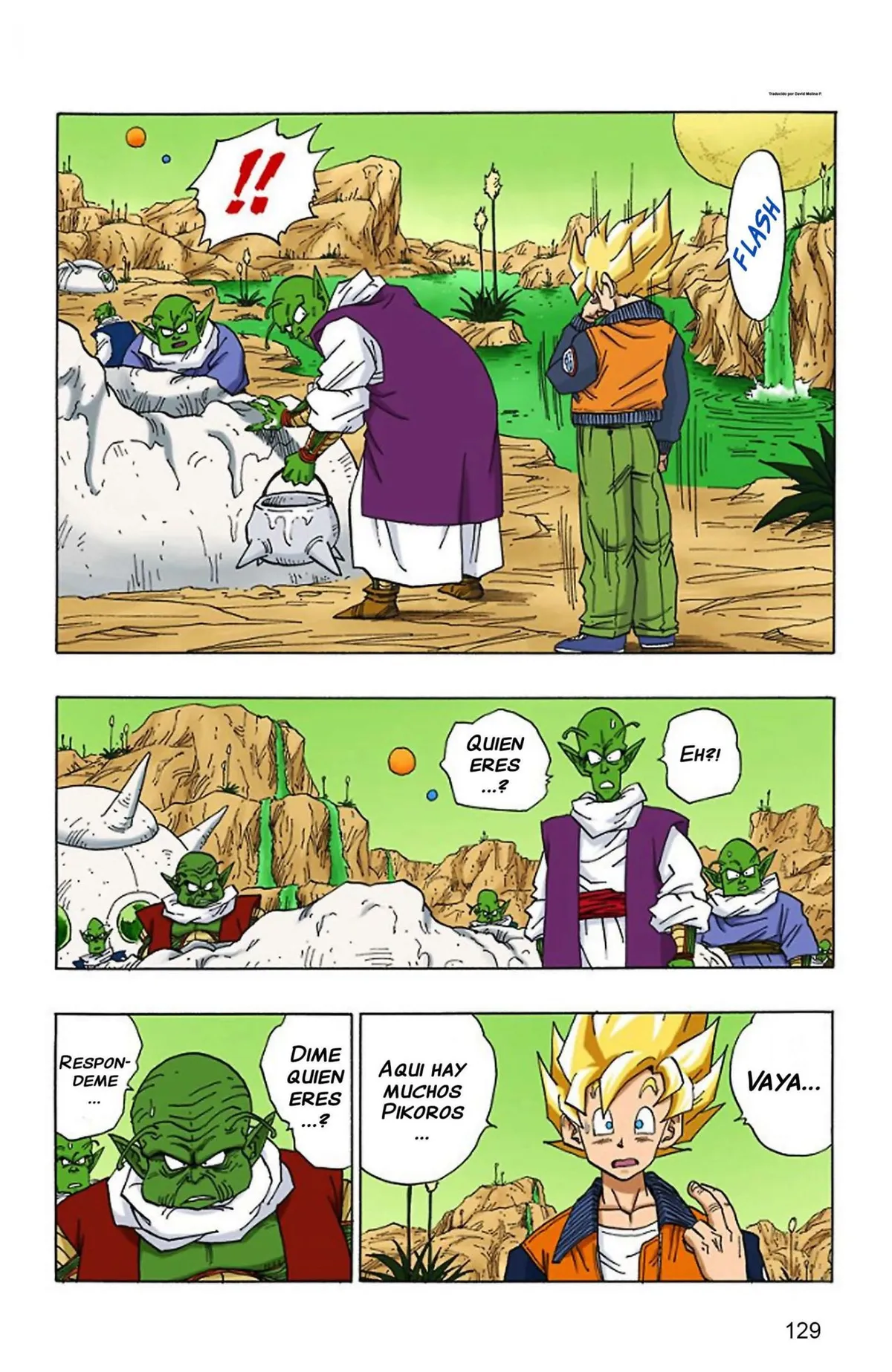 Dragon Ball Full Color Saiyan Arc Capítulo 19 en Línea - página 130