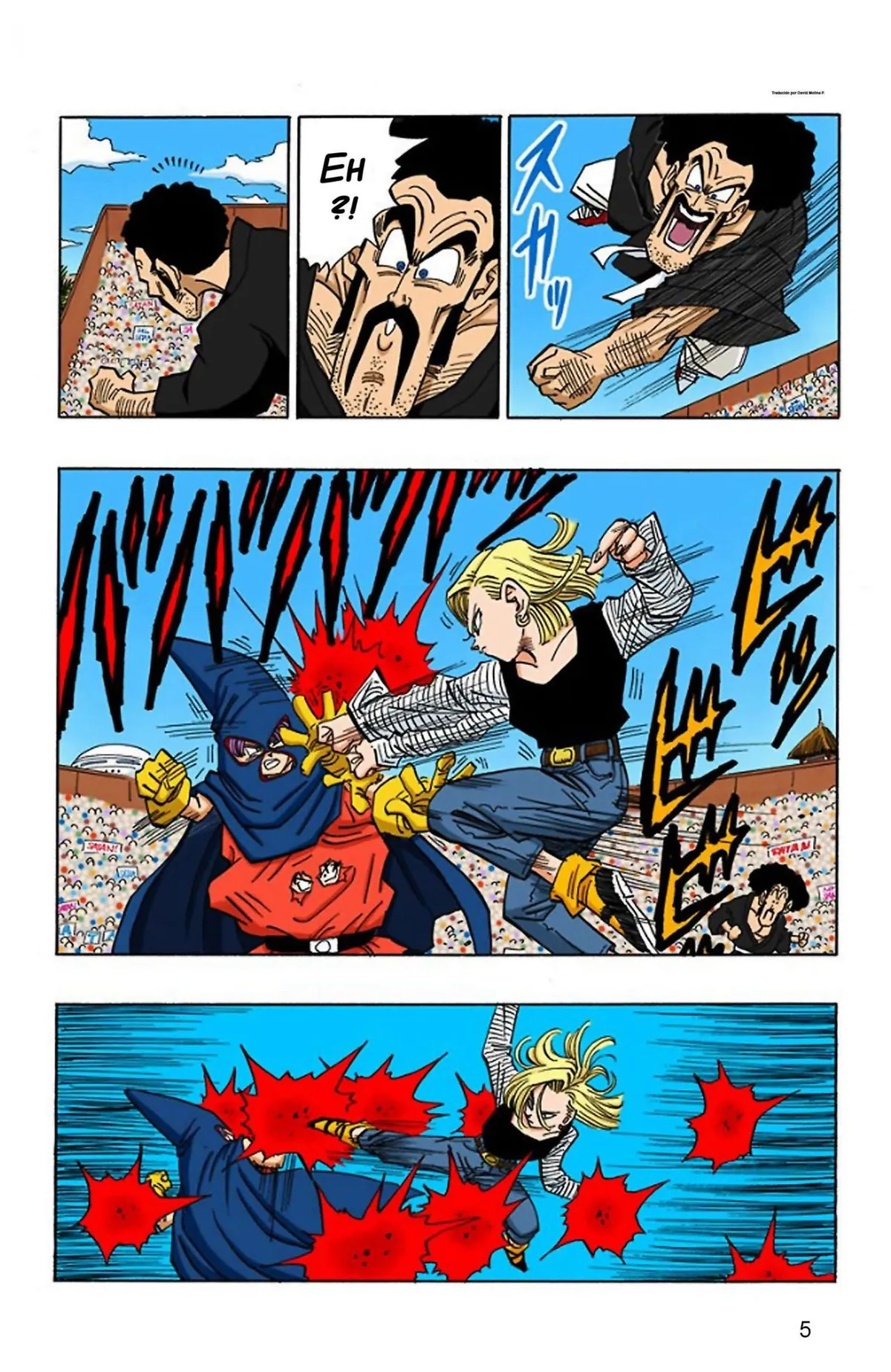 Dragon Ball Full Color Saiyan Arc Capítulo 29 en Línea - página 8