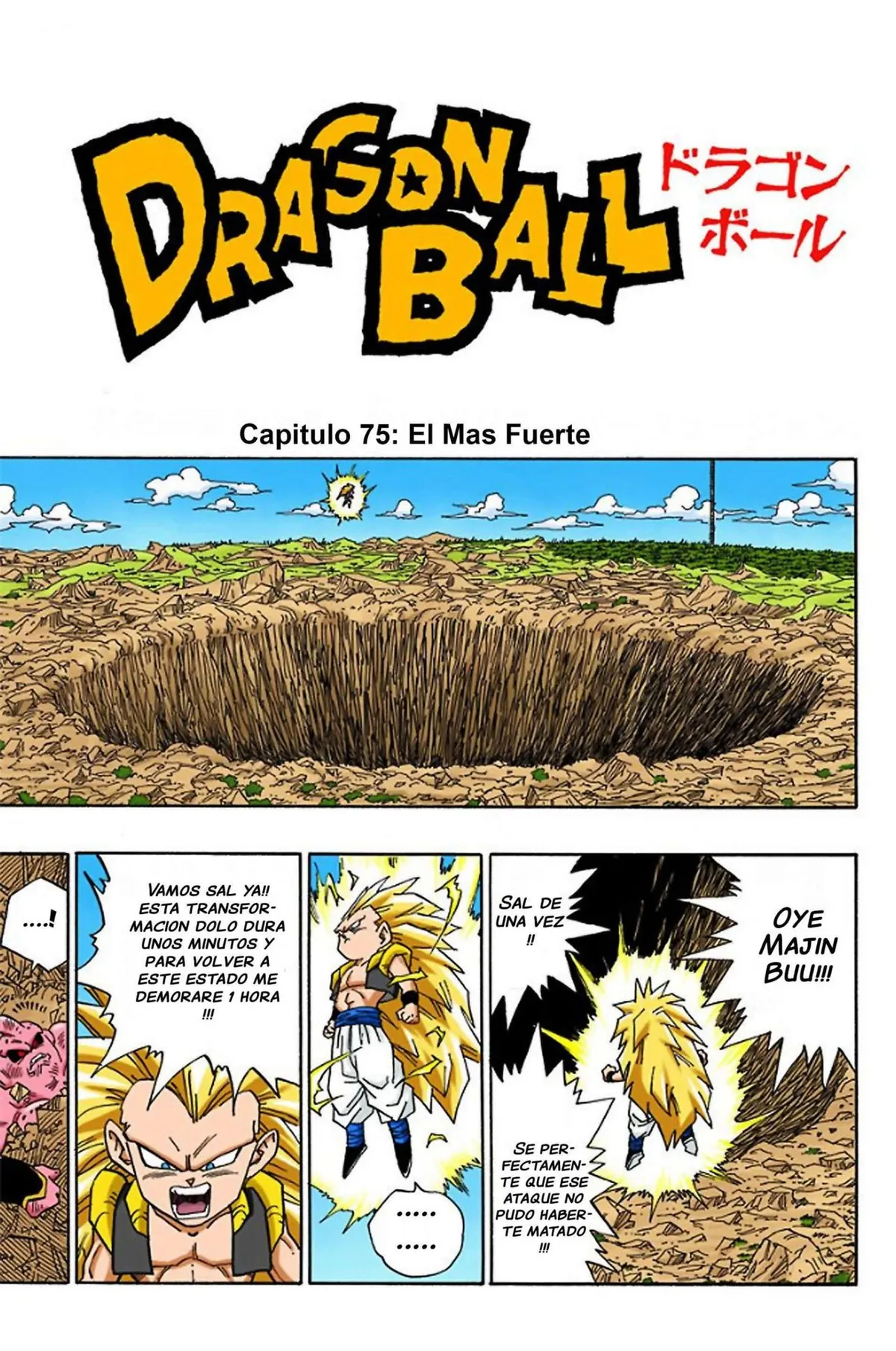 Dragon Ball Full Color Saiyan Arc Capítulo 34 en Línea - página 1