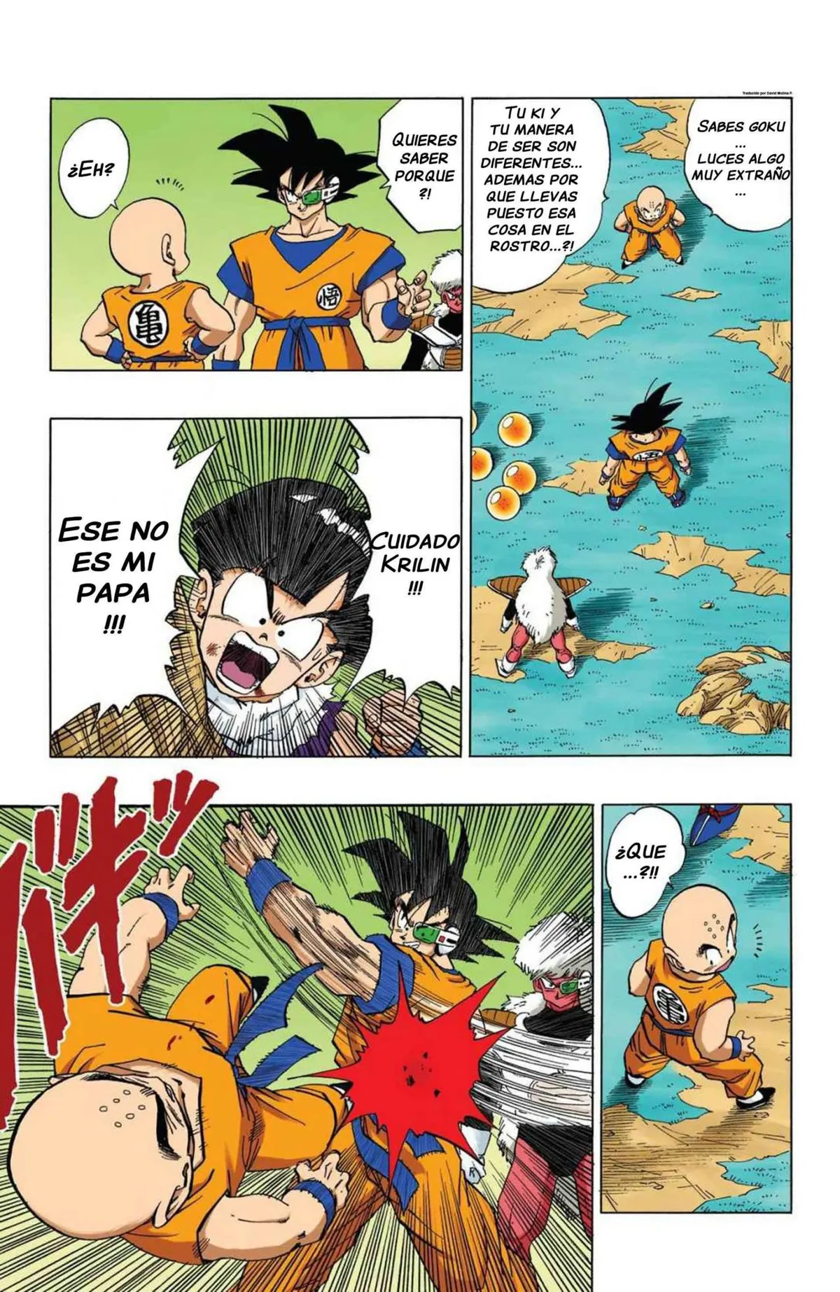 Dragon Ball Full Color Saiyan Arc Capítulo 7 en Línea - página 21