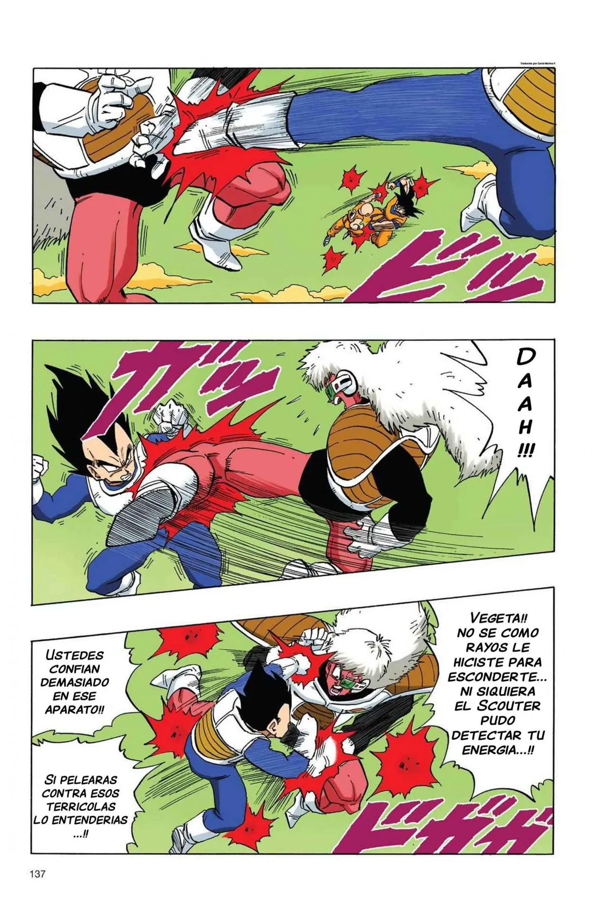 Dragon Ball Full Color Saiyan Arc Capítulo 7 en Línea - página 36