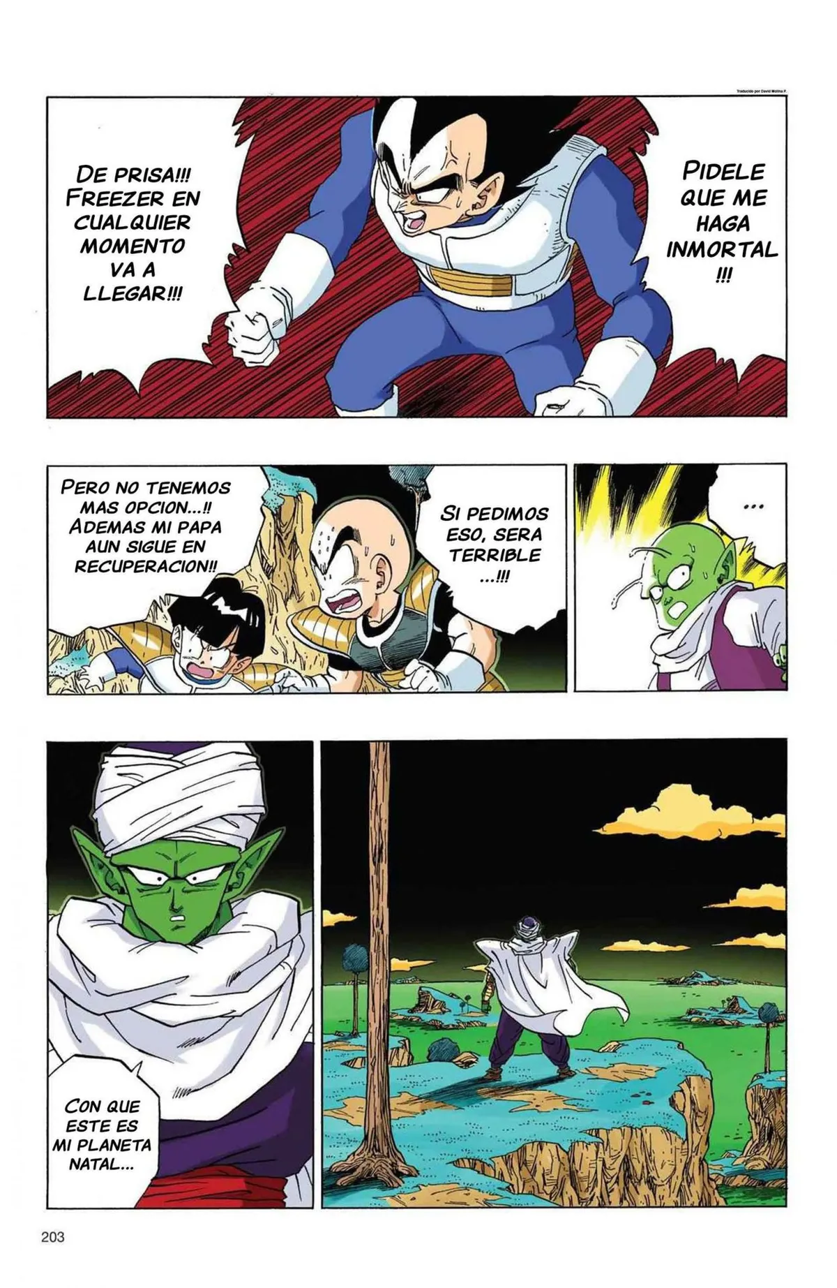 Dragon Ball Full Color Saiyan Arc Capítulo 7 en Línea - página 106