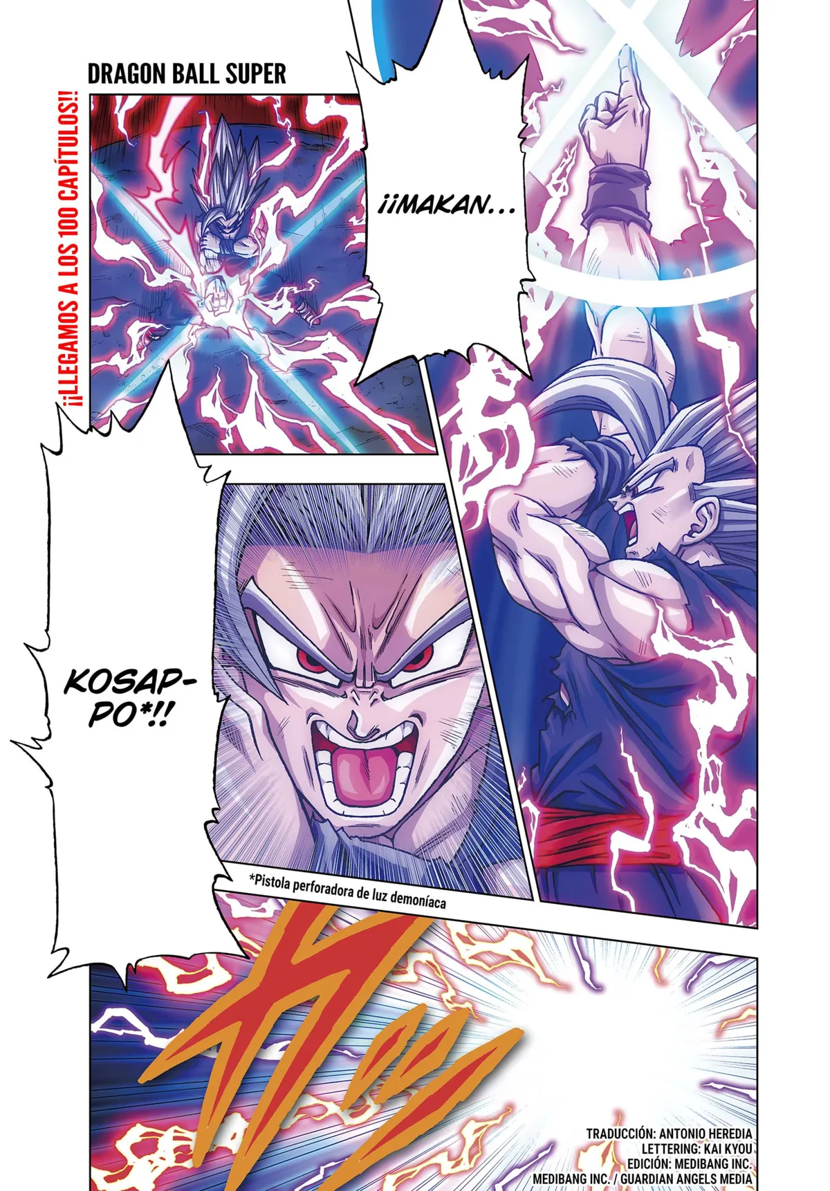 Dragon Ball Super Capítulo 100 en Línea - página 1