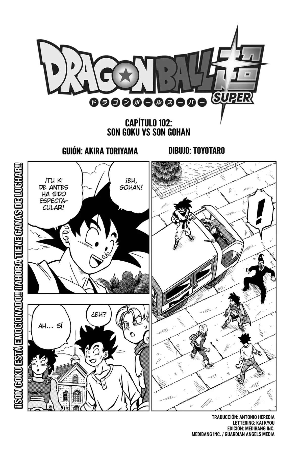 Dragon Ball Super Capítulo 102 en Línea - página 1