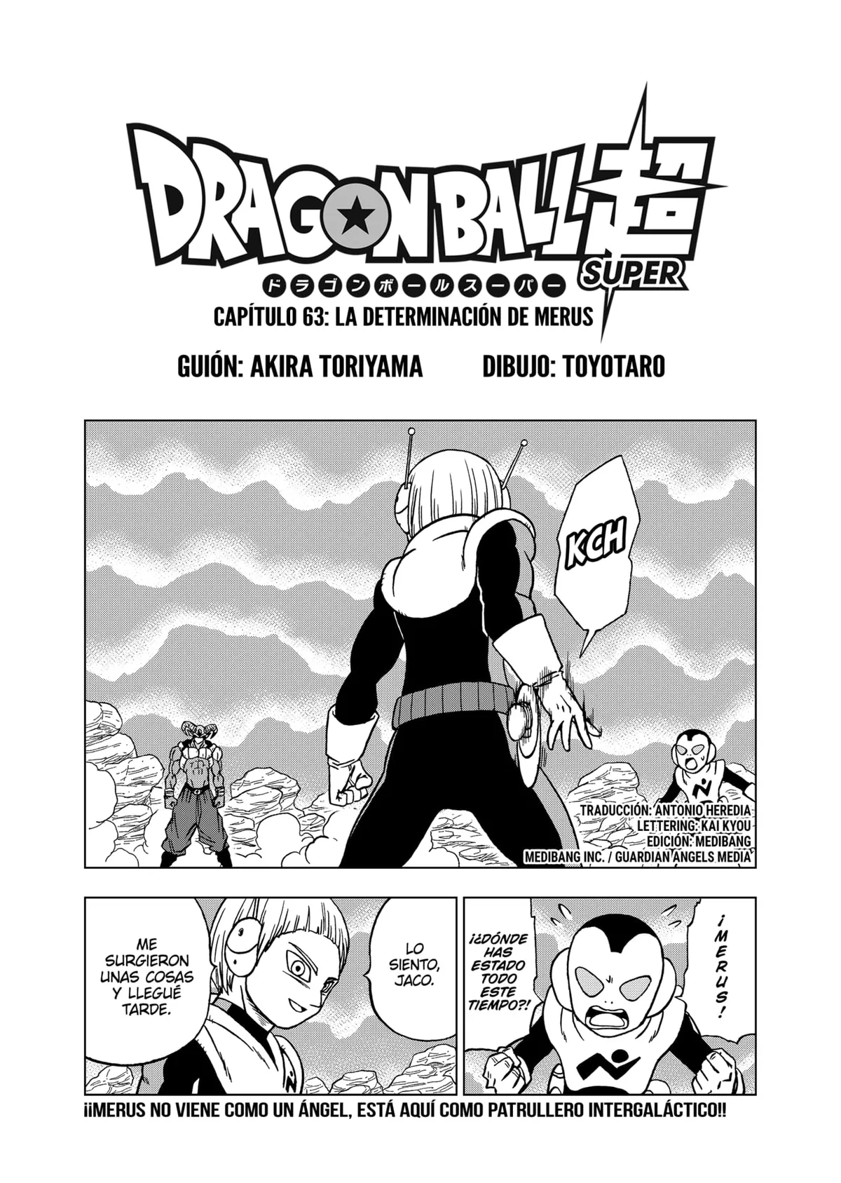 Dragon Ball Super Capítulo 63 en Línea - página 1