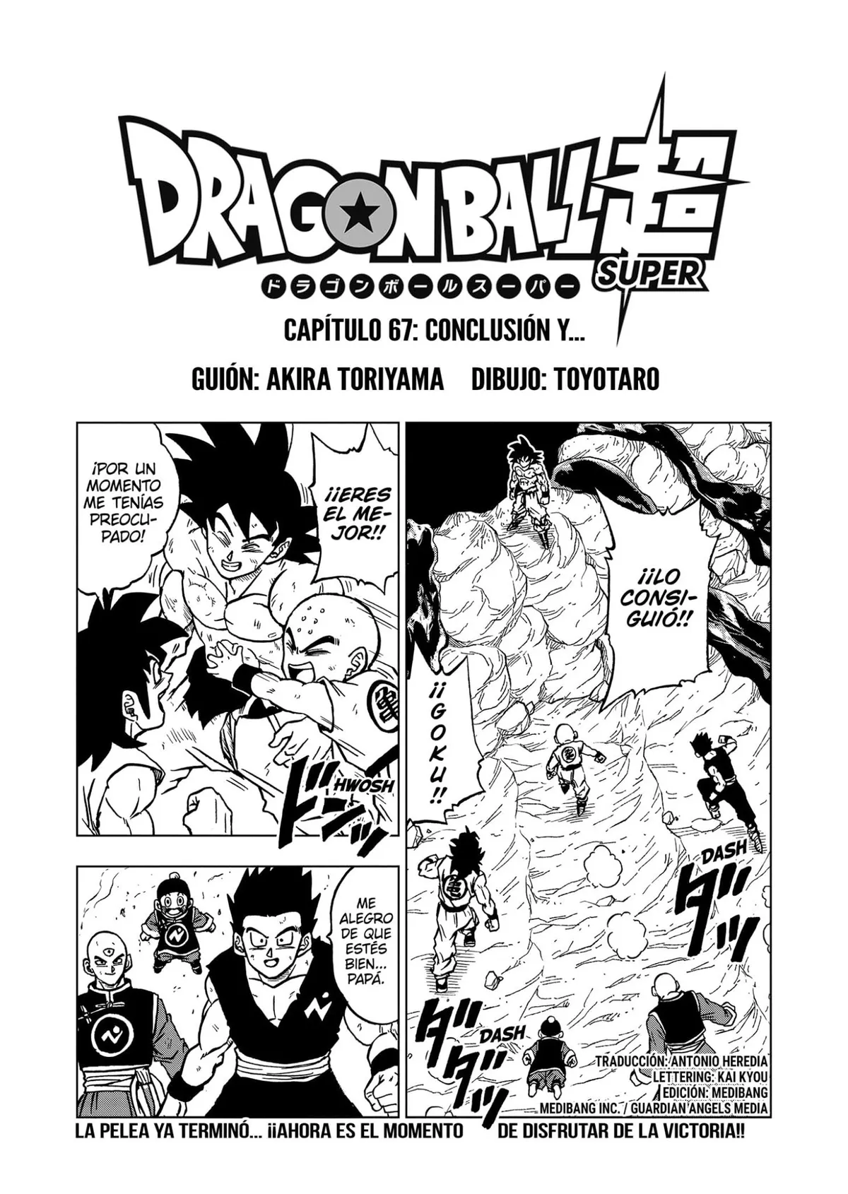 Dragon Ball Super Capítulo 67 en Línea - página 1