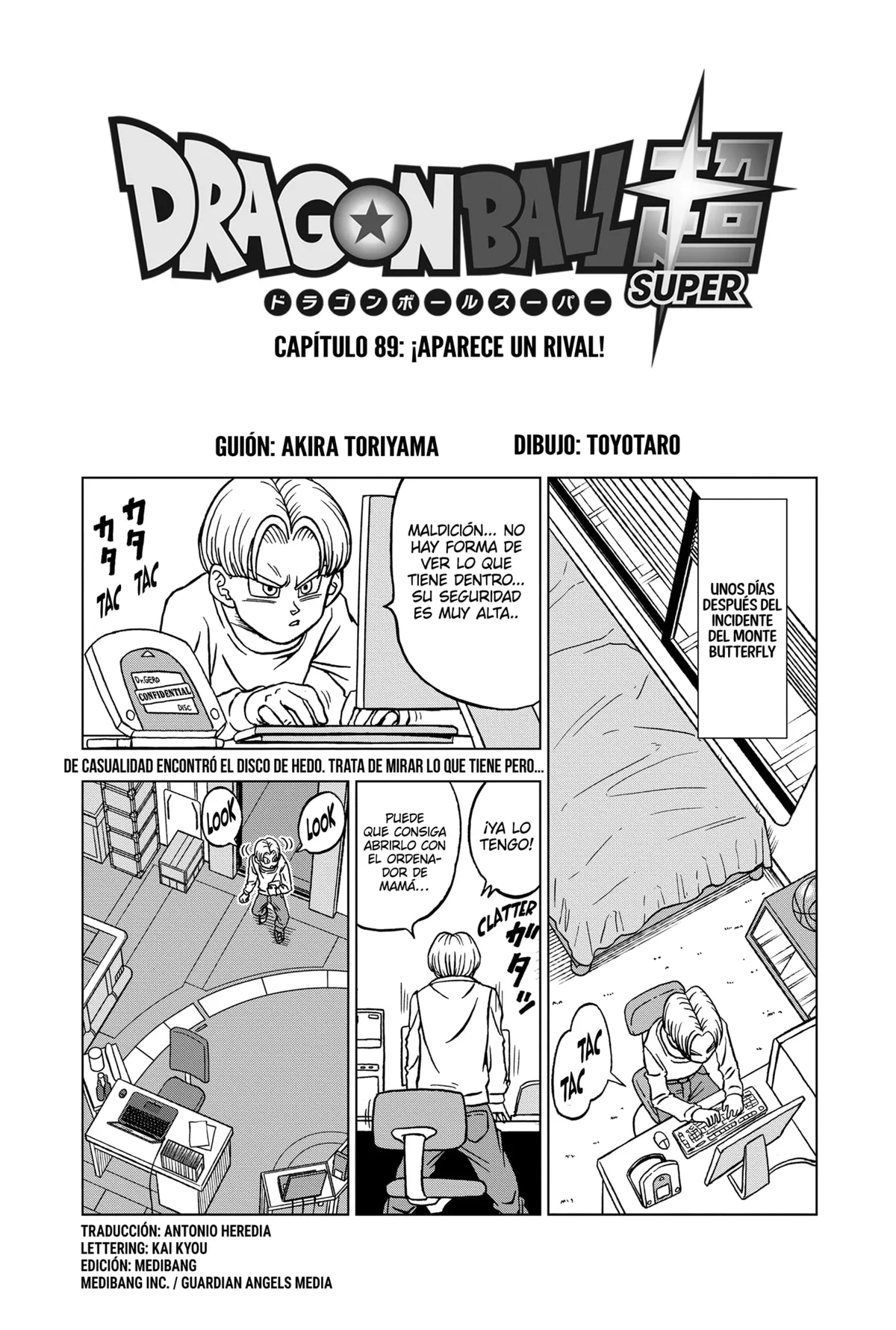Dragon Ball Super Capítulo 89 en Línea - página 1