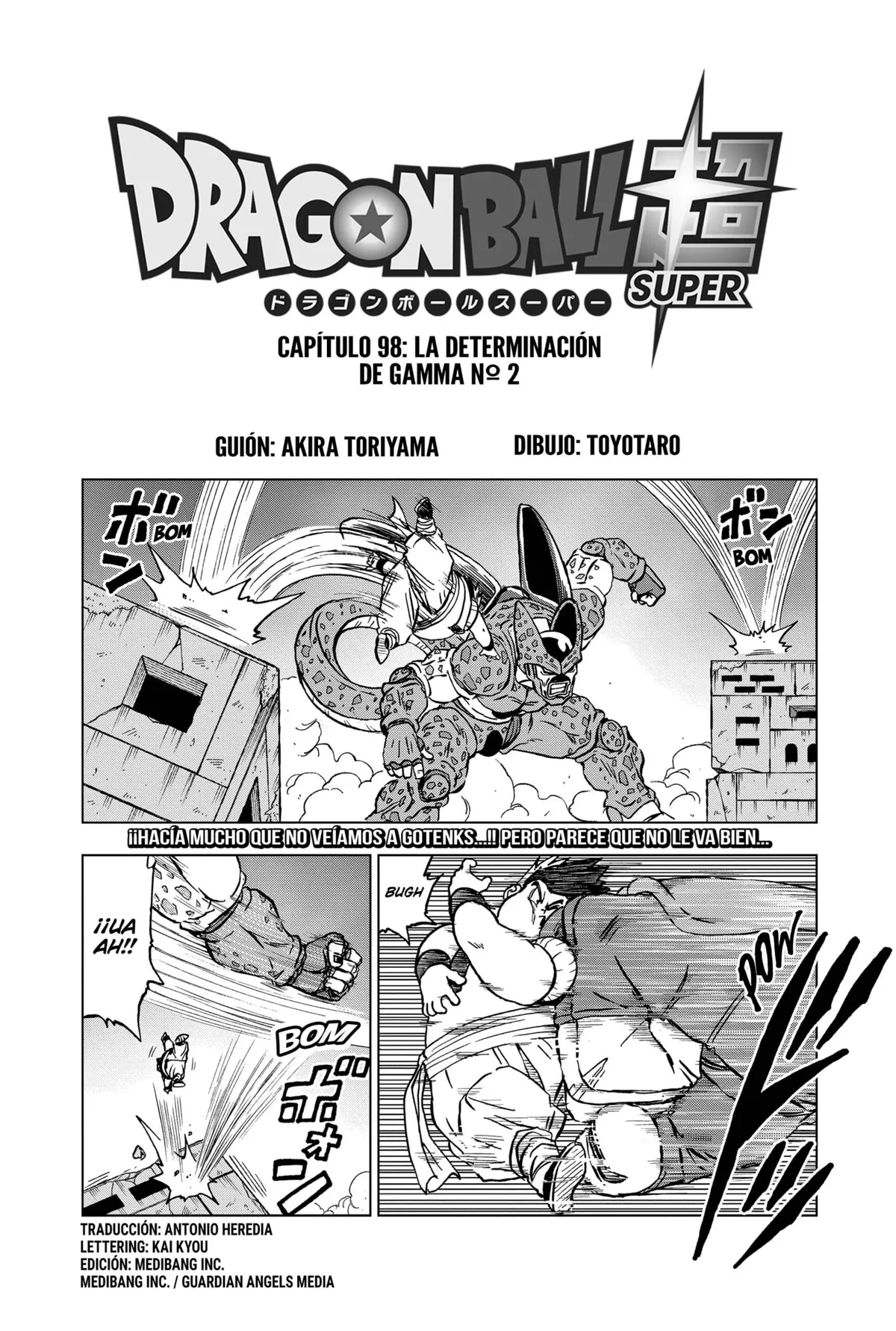 Dragon Ball Super Capítulo 98 en Línea - página 1