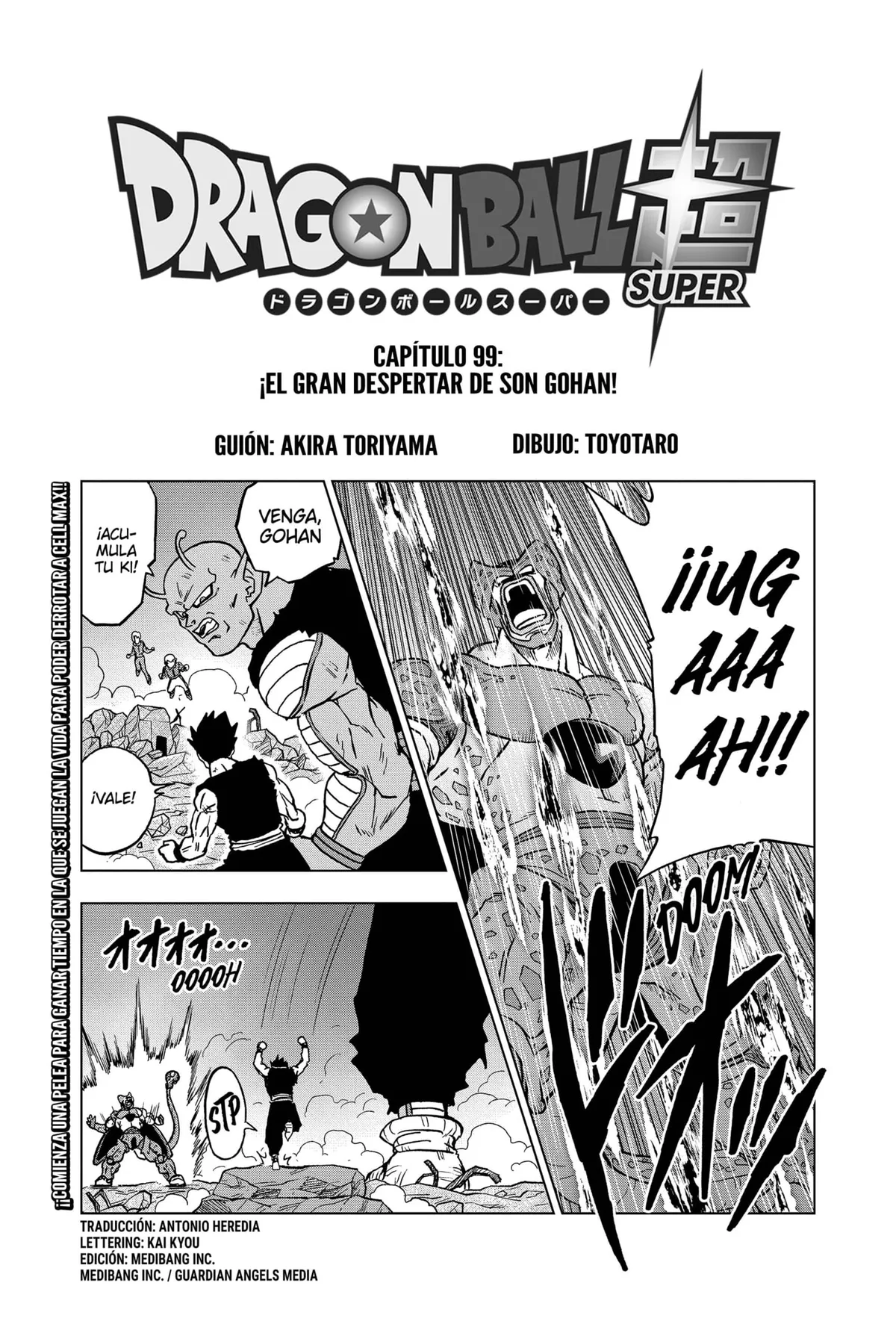 Dragon Ball Super Capítulo 99 en Línea - página 1