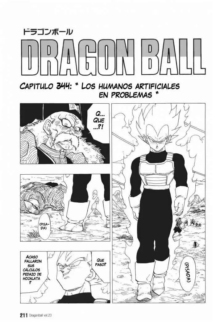 Dragon Ball Capítulo 344 en Línea - página 1