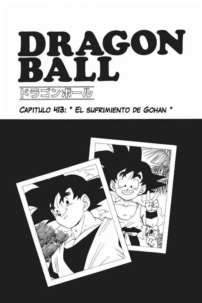 Dragon Ball Capítulo 413 en Línea - página 1