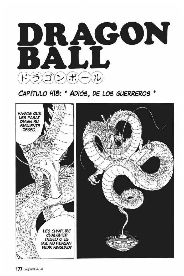 Dragon Ball Capítulo 418 en Línea - página 1