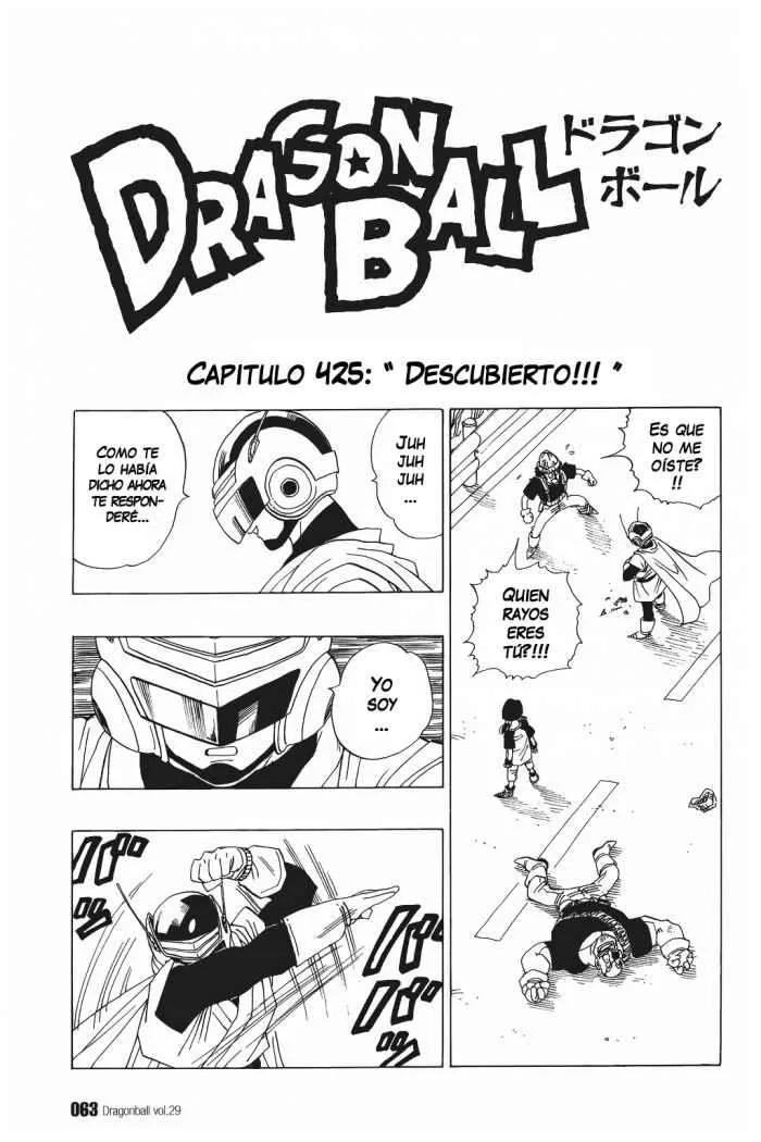 Dragon Ball Capítulo 425 en Línea - página 1