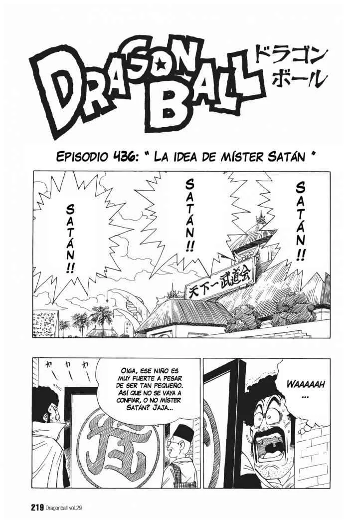 Dragon Ball Capítulo 436 en Línea - página 1
