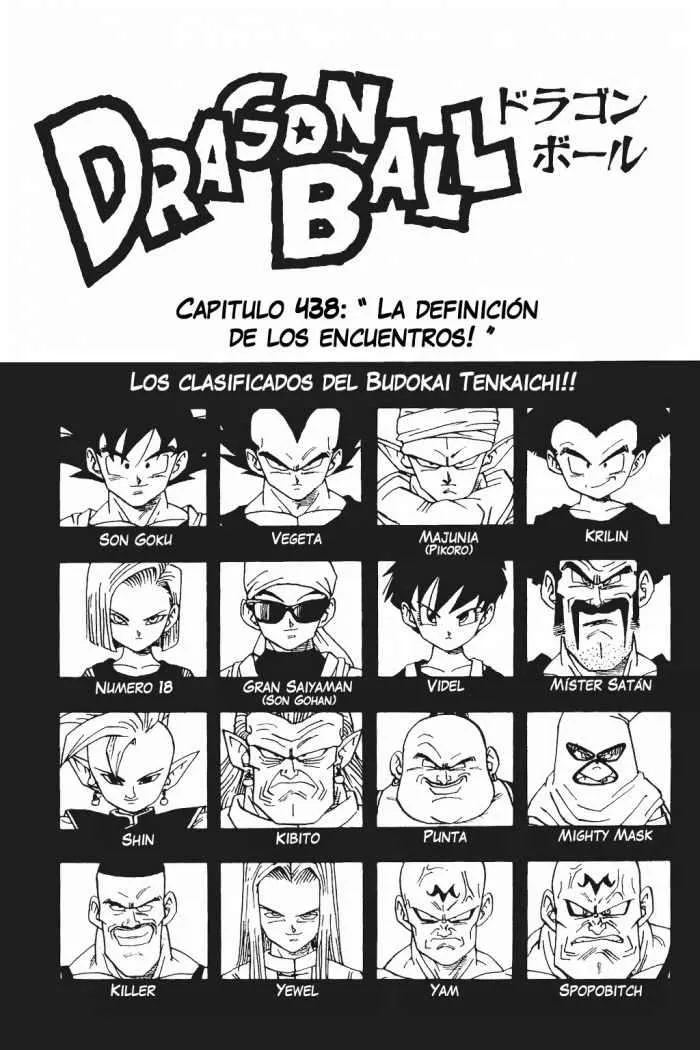 Dragon Ball Capítulo 438 en Línea - página 1