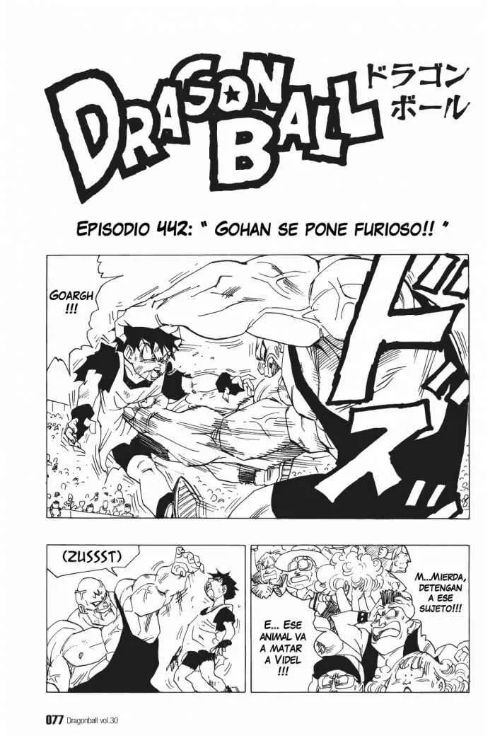 Dragon Ball Capítulo 442 en Línea - página 1
