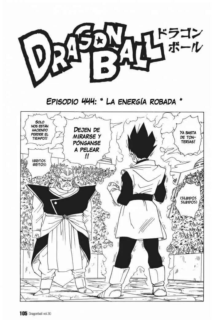 Dragon Ball Capítulo 444 en Línea - página 1