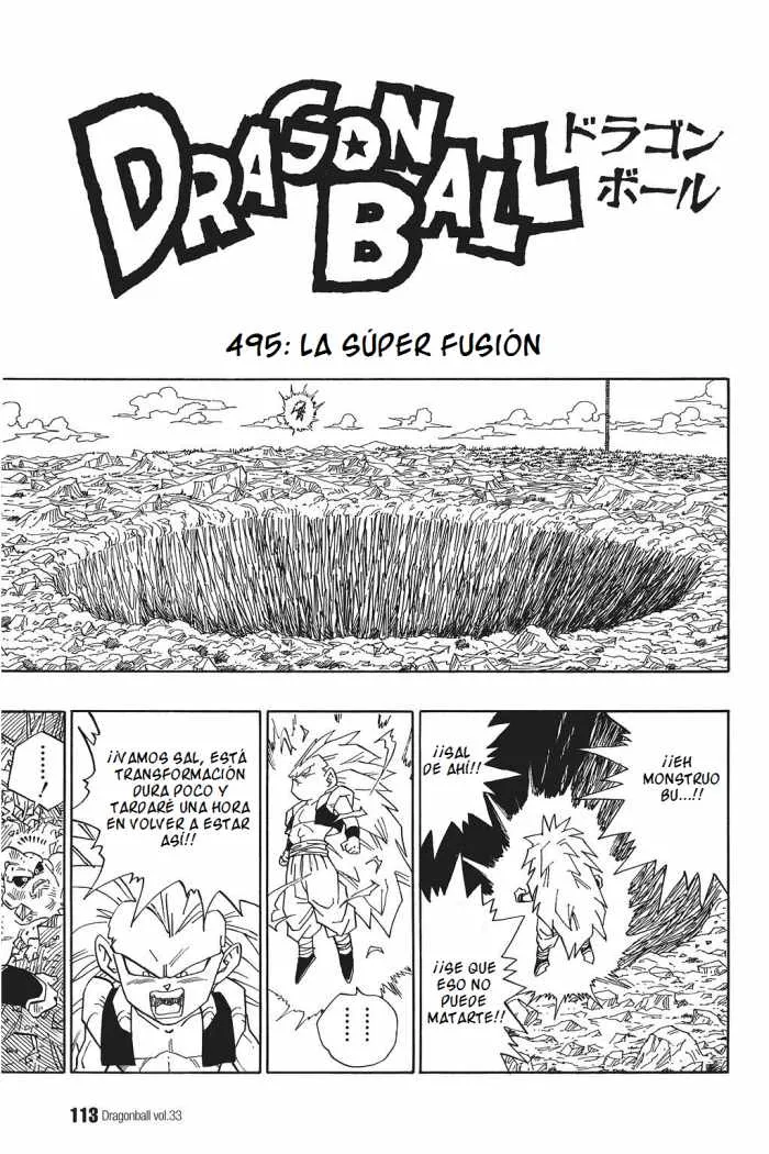 Dragon Ball Capítulo 495 en Línea - página 1