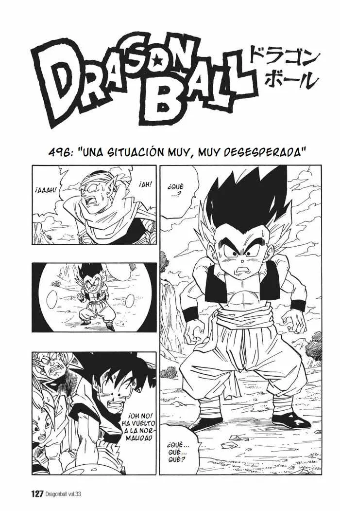 Dragon Ball Capítulo 496 en Línea - página 1
