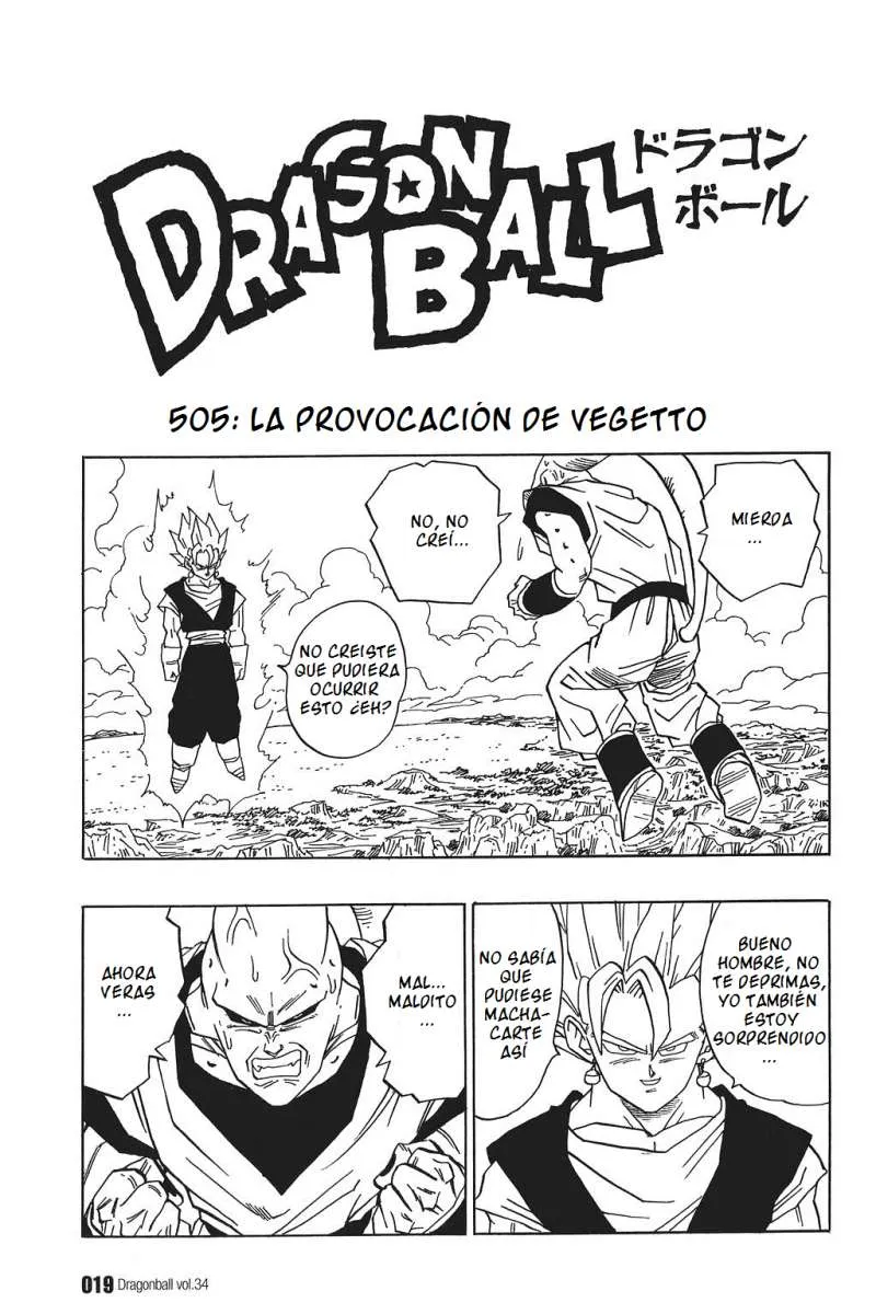 Dragon Ball Capítulo 505 en Línea - página 1
