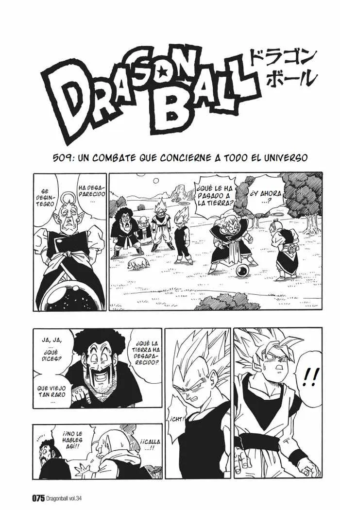 Dragon Ball Capítulo 509 en Línea - página 1