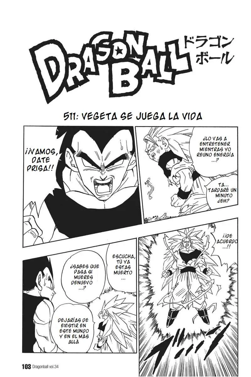 Dragon Ball Capítulo 511 en Línea - página 1