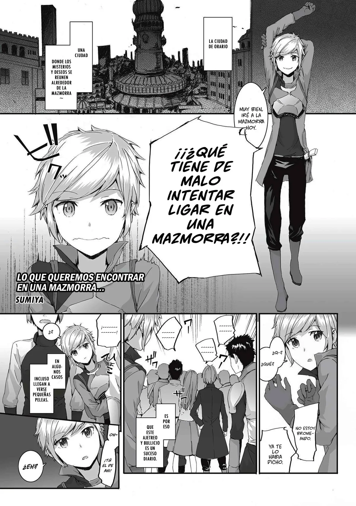 Dungeon ni Deai wo Motemeru no wa Machigatteiru Darou ka - Official Anthology Comics Capítulo 5 en Línea - página 1
