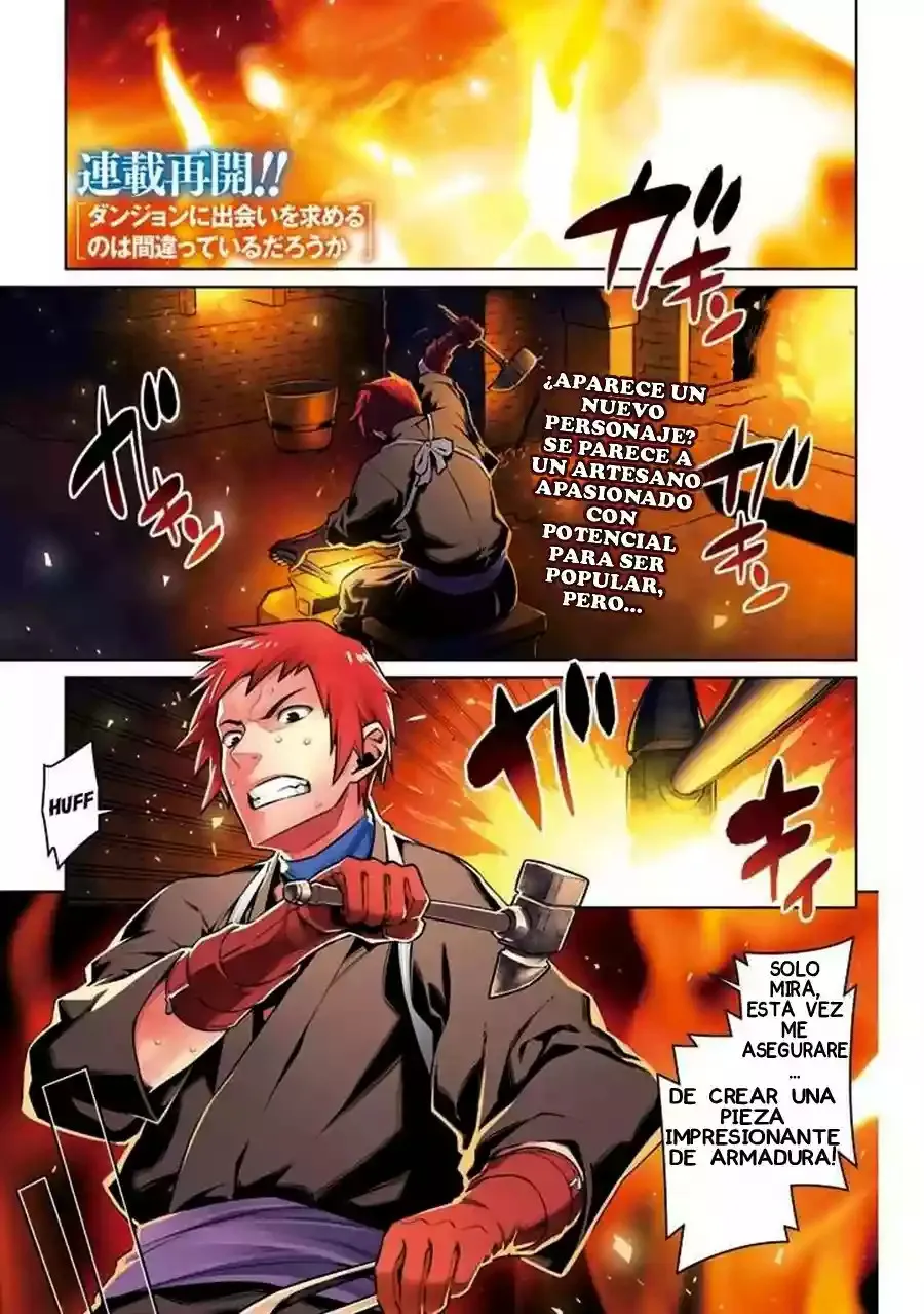 Dungeon ni Deai wo Motomeru no wa Machigatteiru Darou ka Capítulo 47 en Línea - página 1