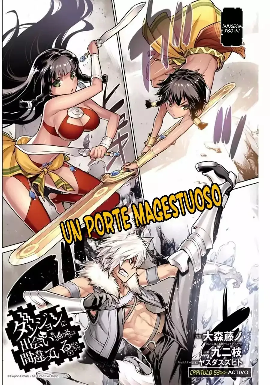 Dungeon ni Deai wo Motomeru no wa Machigatteiru Darou ka Capítulo 53 en Línea - página 1