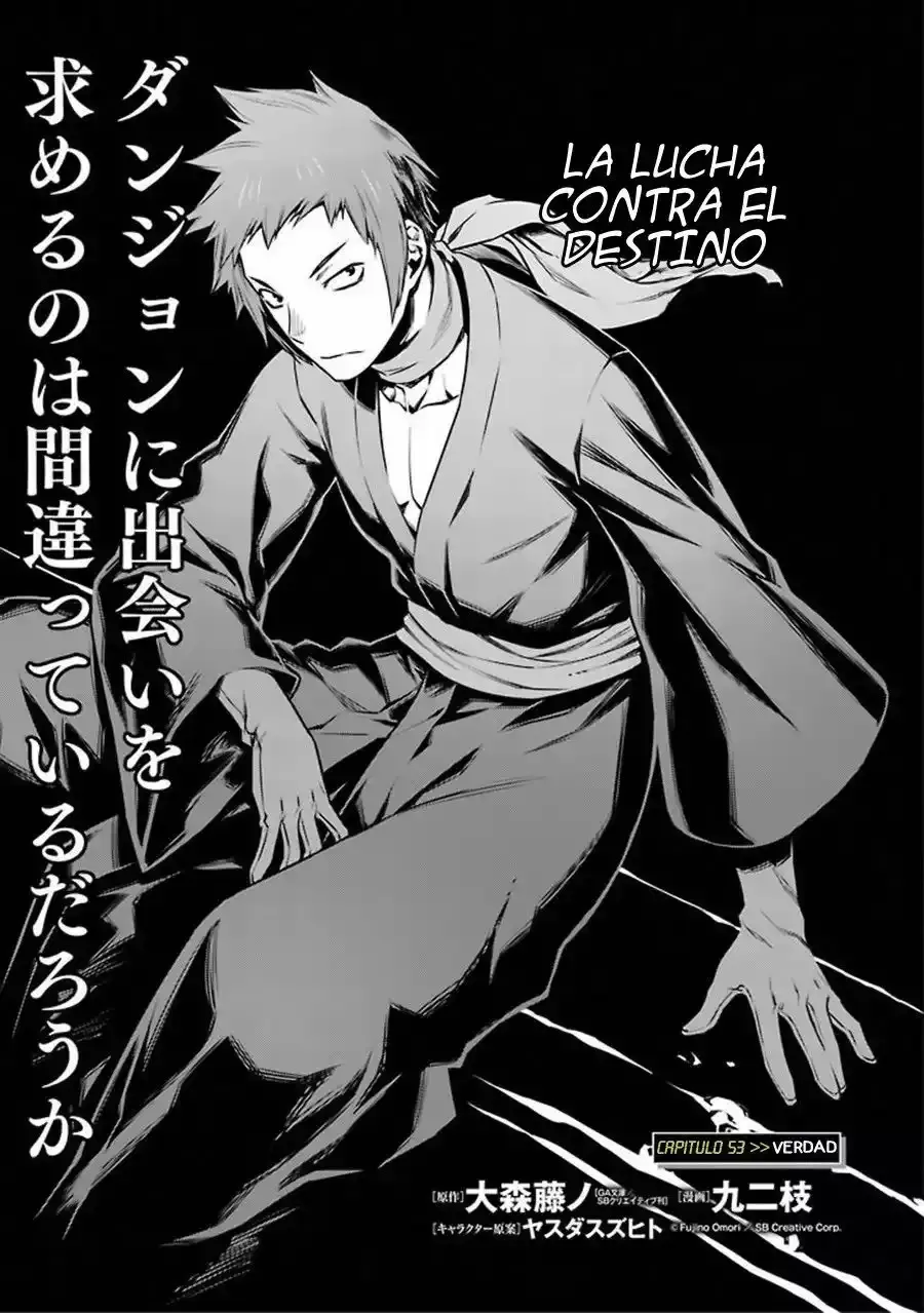 Dungeon ni Deai wo Motomeru no wa Machigatteiru Darou ka Capítulo 54 en Línea - página 1