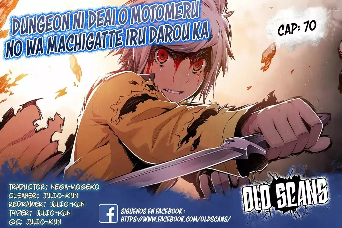 Dungeon ni Deai wo Motomeru no wa Machigatteiru Darou ka Capítulo 70 en Línea - página 1