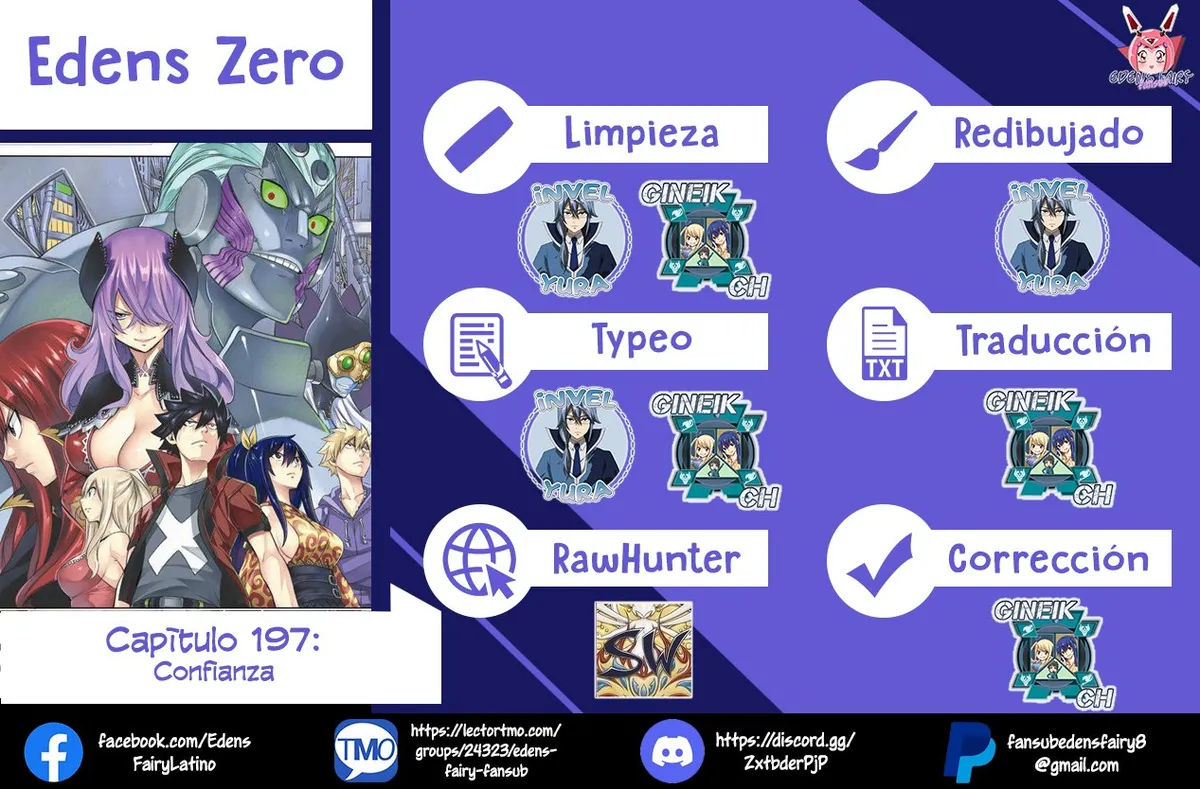Edens Zero Capítulo 197 en Línea - página 1