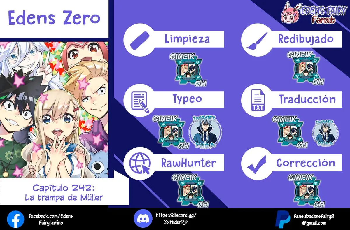 Edens Zero Capítulo 242 en Línea - página 1
