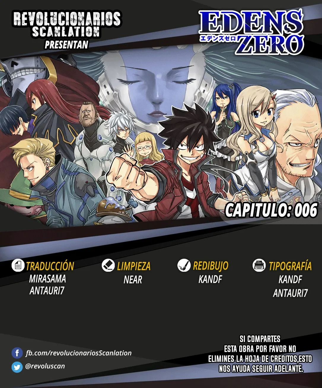 Edens Zero Capítulo 6 en Línea - página 1