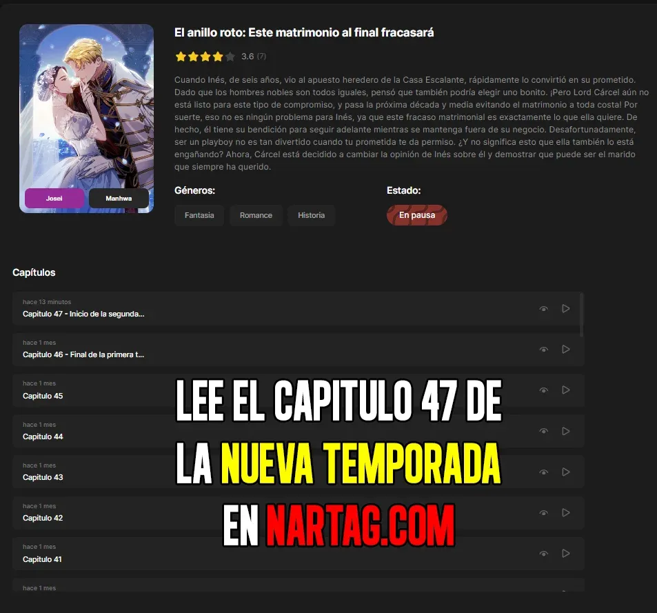 EL ANILLO ROTO Capítulo 46 en Línea - página 3