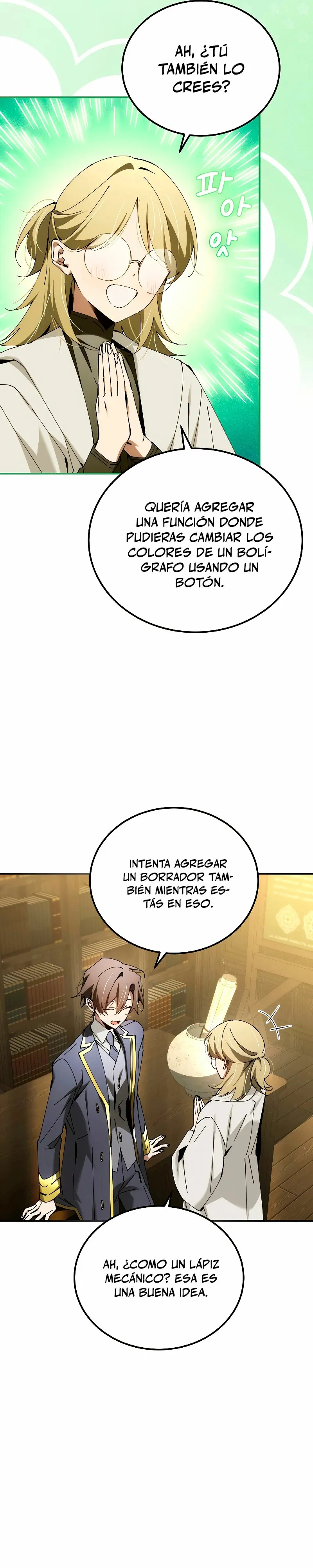 El Blinker genio de la academia mágica Capítulo 35 en Línea - página 10