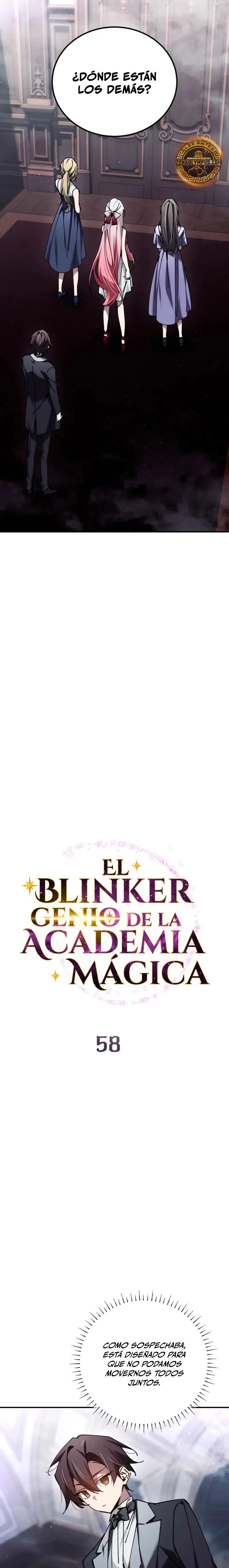 El Blinker genio de la academia mágica Capítulo 58 en Línea - página 9