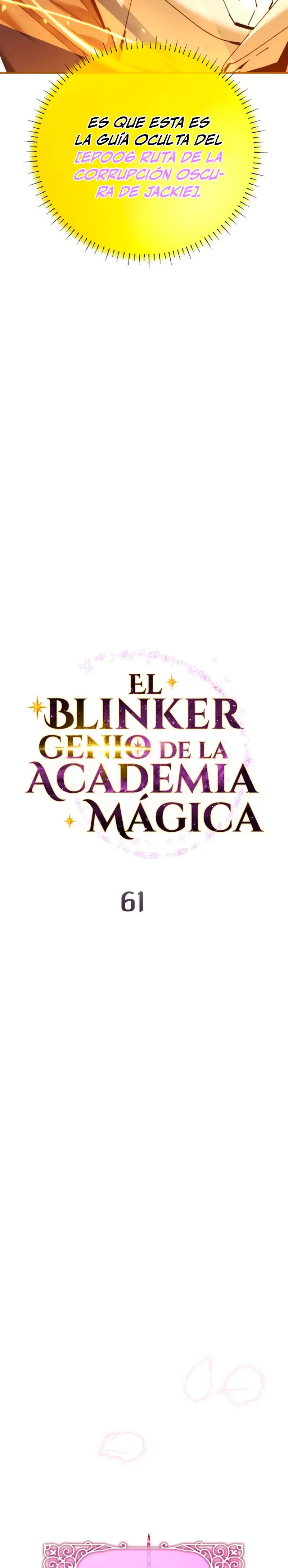 El Blinker genio de la academia mágica Capítulo 61 en Línea - página 13