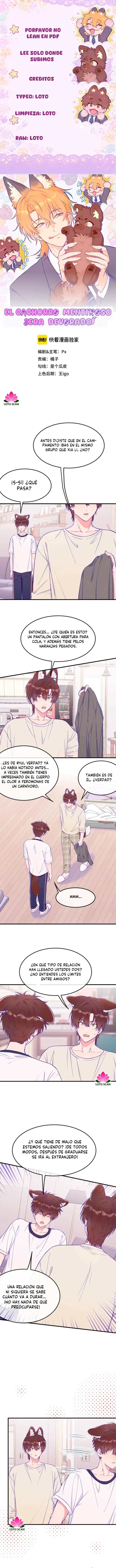 el cachorro mentiroso será devorado Capítulo 98 en Línea - página 1