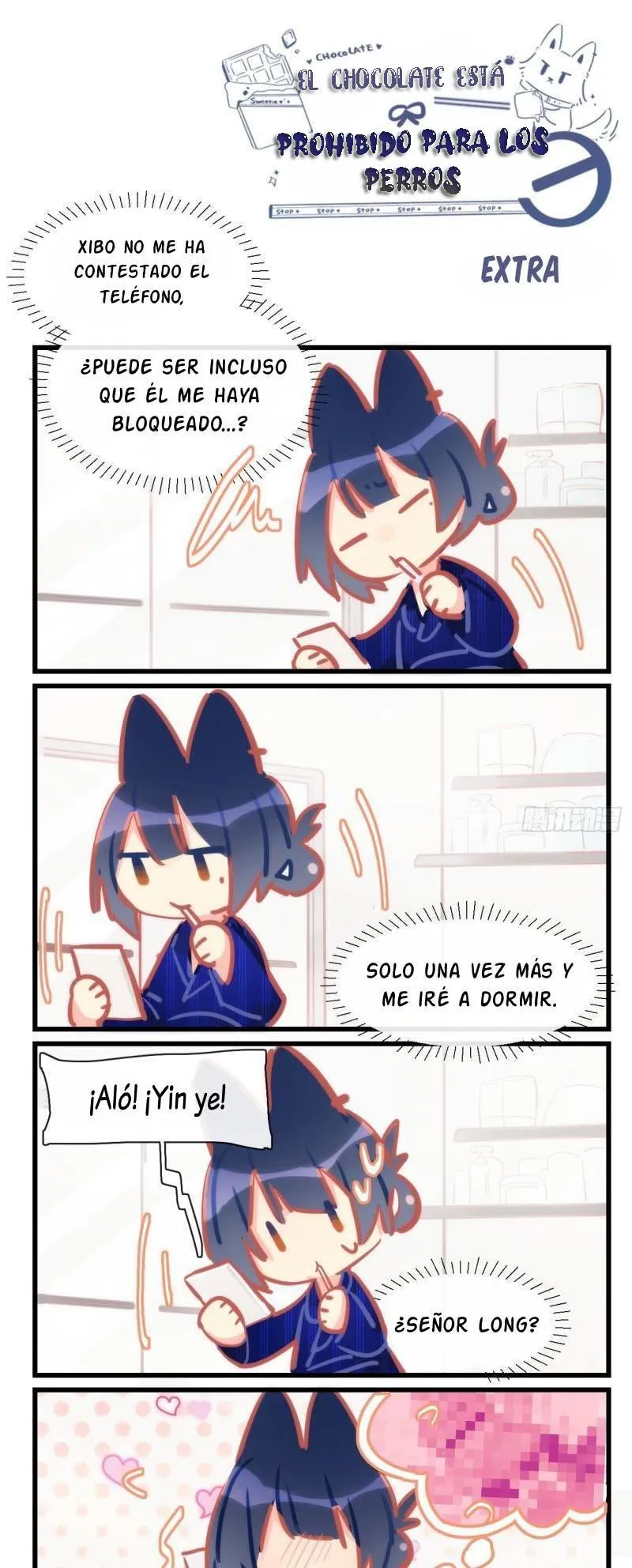 El chocolate está prohibido para los perros Capítulo 18.75 en Línea - página 1
