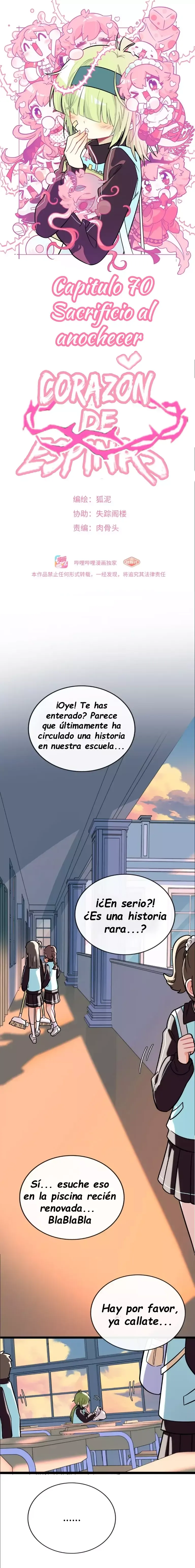 El corazón de las espinas Capítulo 70 en Línea - página 1