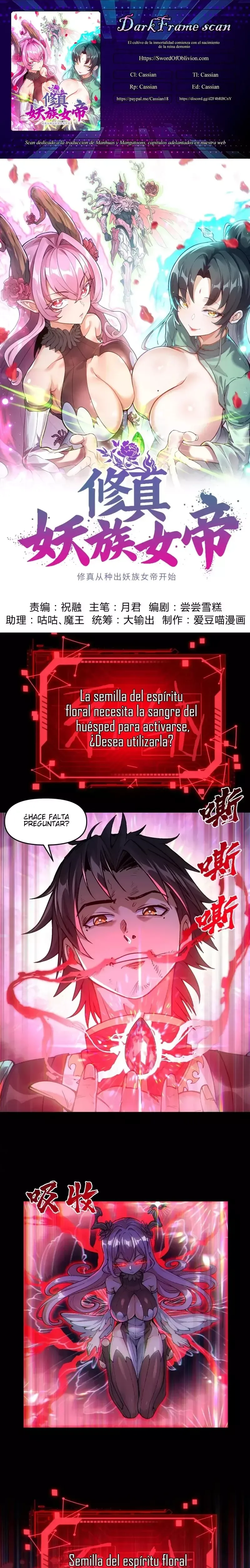 El cultivo de la inmortalidad comienza con el nacimiento de la reina demonio Capítulo 2 en Línea - página 1