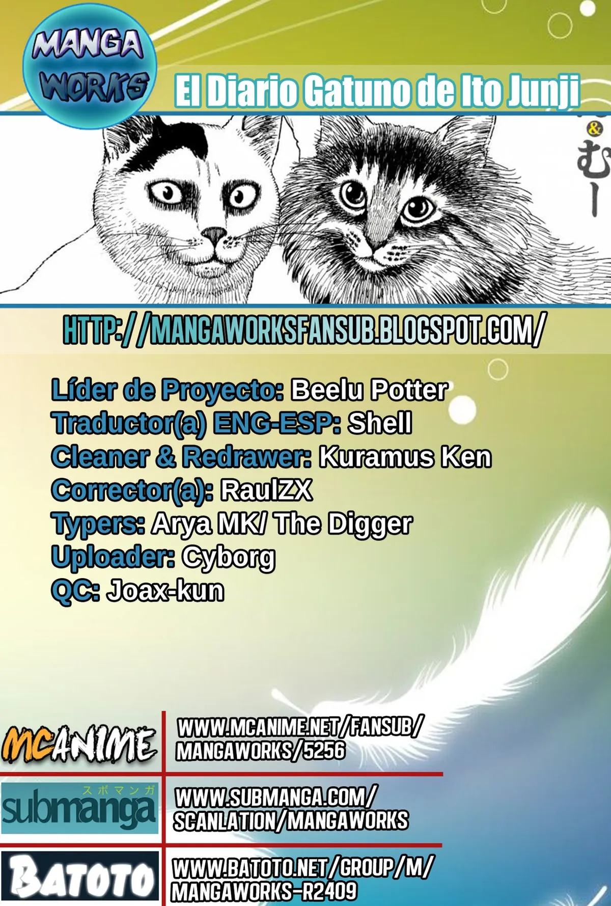 El diario gatuno de Ito Junji Capítulo 4 en Línea - página 1